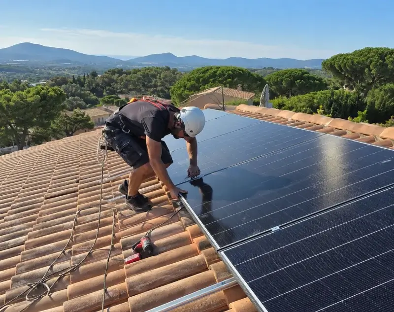 Installateur panneaux solaires Borrèze — pose photovoltaïque sur toiture